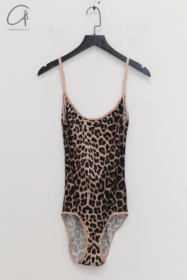 BASERANGE Emily bodysuit BAS-ONEM-BL-WI24-LEOPARD ONEM
